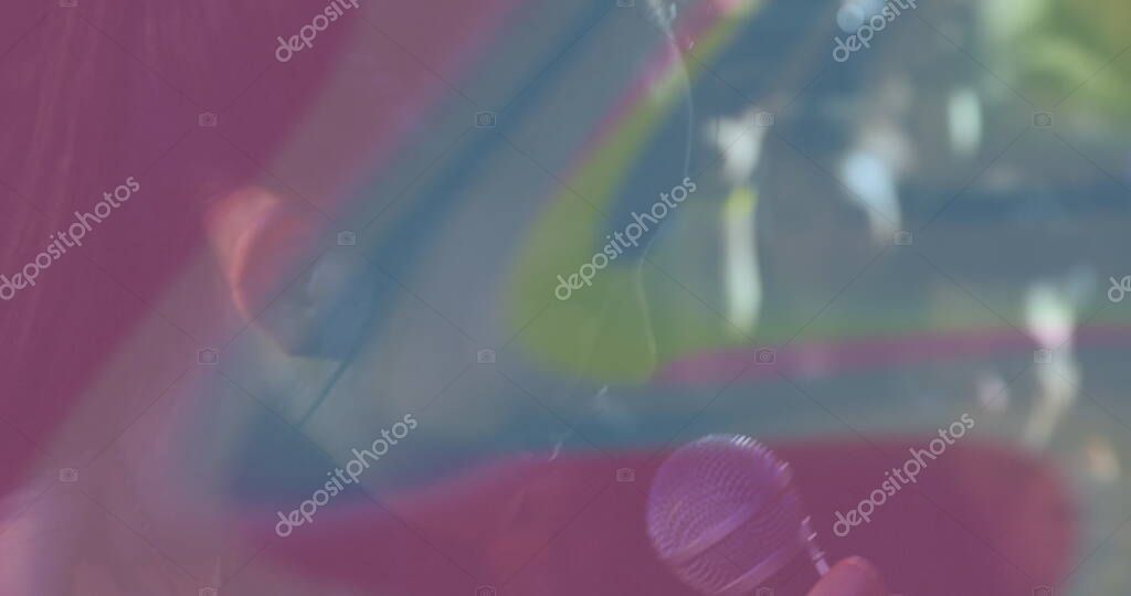 In-ear monitor set voor zangeres